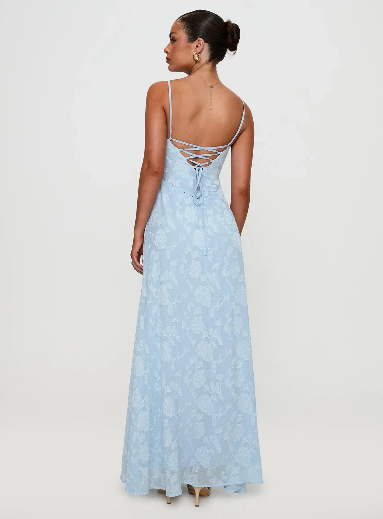 South Of France Maxi Dress Blue